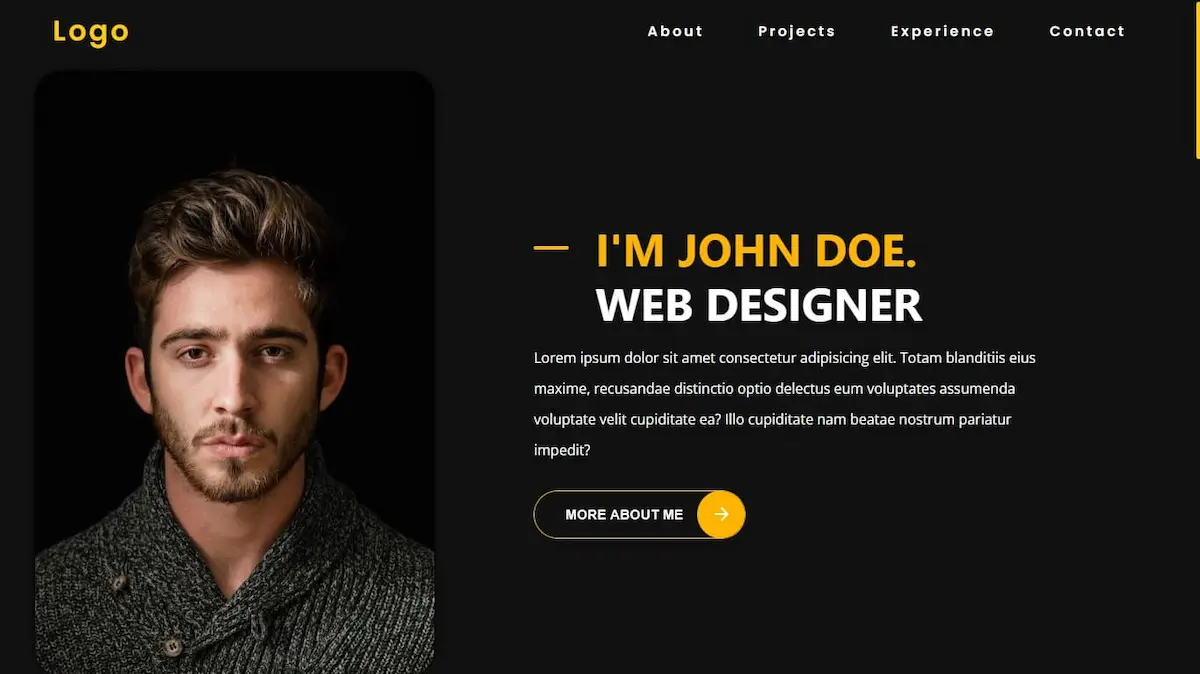 React Portfolio Template